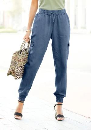 LASCANA Schlupfhose Damen denim-blue Gr.44