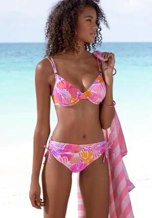 SUNSEEKER Bikini-Hose Damen lila-orange Gr.36