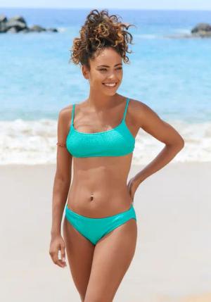 VIVANCE Bustier-Bikini-Top Damen petrol Gr.L (42/44) Cup C/D