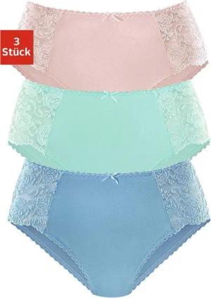 PETITE FLEUR Hüftslip Damen blau, rosa, mint Gr.44/46