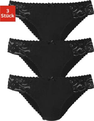 PETITE FLEUR Jazz-Pants Slips Damen schwarz Gr.48/50