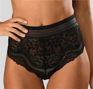 PETITE FLEUR GOLD High-Waist-Slip Damen schwarz Gr.40/42