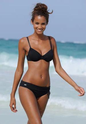 BUFFALO Bikini-Hose Damen schwarz Gr.40