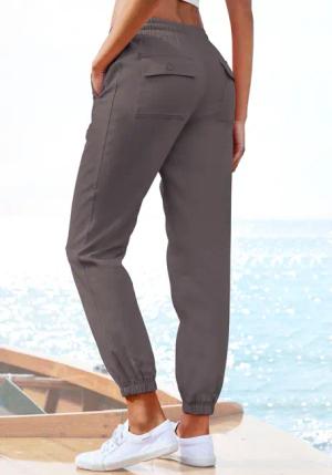 LASCANA Schlupfhose Damen anthrazit Gr.40