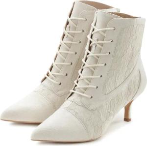 LASCANA Schnürstiefelette Damen beige Gr.37