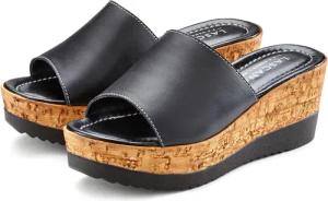 LASCANA Pantolette Damen schwarz Gr.41