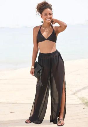 LASCANA Strandhose Damen schwarz Gr.44