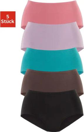 PETITE FLEUR Taillenslip Damen pink, türkis, lila, taupe, schwarz Gr.40/42