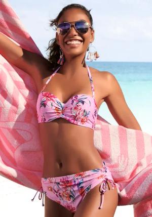 SUNSEEKER Bikini-Hose Damen rosa-bedruckt Gr.44