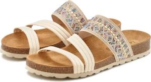 LASCANA Pantolette Damen beige Gr.39