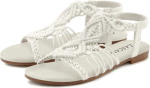 LASCANA Sandale Damen beige Gr.41
