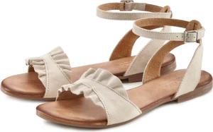 LASCANA Sandale Damen beige Gr.43