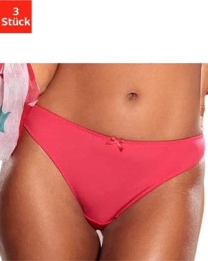 PETITE FLEUR String Damen rot+marine+weiß Gr.32/34