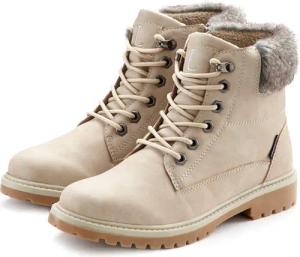LASCANA Stiefelette Damen beige Gr.39