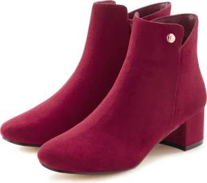 LASCANA Stiefelette Damen bordeaux Gr.38