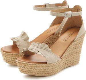 LASCANA Sandalette Damen beige Gr.38