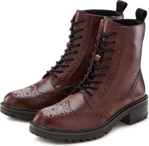 LASCANA Schnürboots Damen bordeaux Gr.39