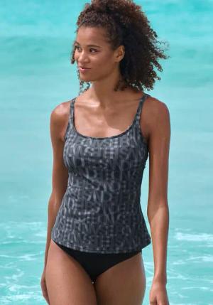 ELBSAND Bikini-Hose Damen schwarz Gr.44