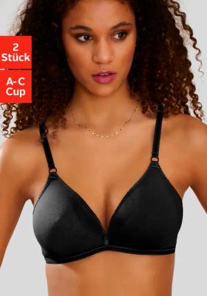 PETITE FLEUR Soft-BH Damen 2xschwarz Gr.75C