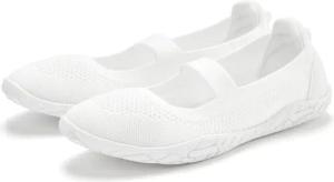 LASCANA Sneaker Ballerinas Damen weiß Gr.37