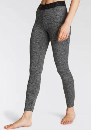 LASCANA ACTIVE Leggings Damen schwarz-meliert Gr.S (36/38)