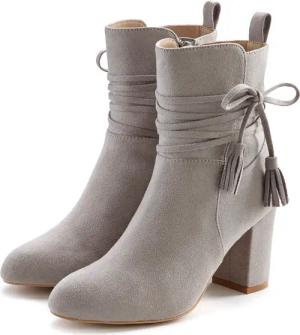 LASCANA Stiefelette Damen hellgrau Gr.37