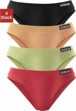 PETITE FLEUR Jazz-Pants Slips Damen schwarz, rot, grün, orange Gr.56