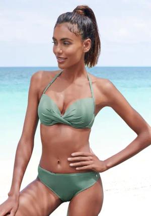 S.OLIVER Bikini-Hose Damen oliv Gr.38