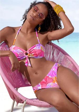 SUNSEEKER Bikini-Hose Damen lila-orange Gr.42
