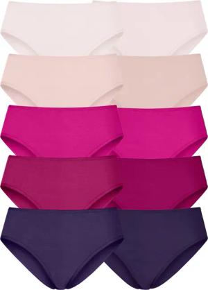 PETITE FLEUR Jazz-Pants Slips Damen beere Gr.44/46