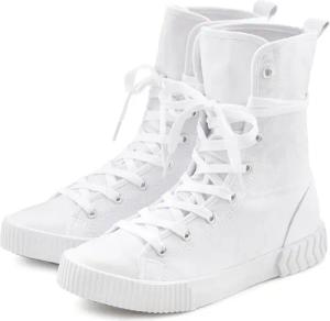 LASCANA Stiefelette Damen weiß Gr.43
