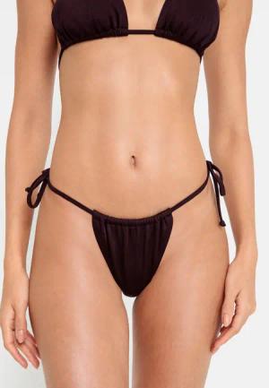 LSCN BY LASCANA Bikini-Hose Damen aubergine Gr.44