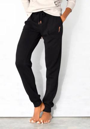 BENCH. LOUNGEWEAR Loungehose Damen schwarz Gr.48/50