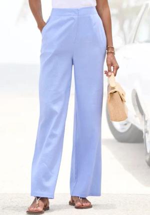 BUFFALO Leinenhose Damen blau Gr.36