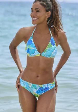 SUNSEEKER Bikini-Hose Damen blau-grün Gr.36