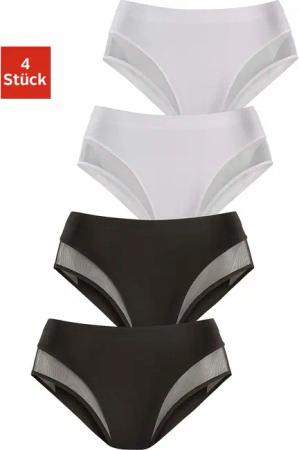 PETITE FLEUR Formslip Damen schwarz, weiß Gr.40/42