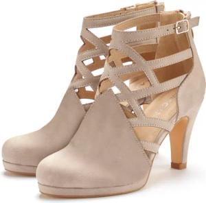 LASCANA Stiefelette Damen beige Gr.41