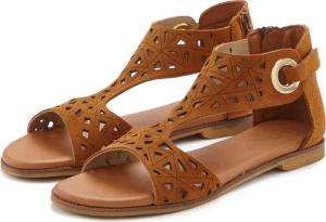 LASCANA Sandale Damen camelfarben Gr.40