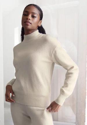 LASCANA Strickpullover Damen creme Gr.36/38