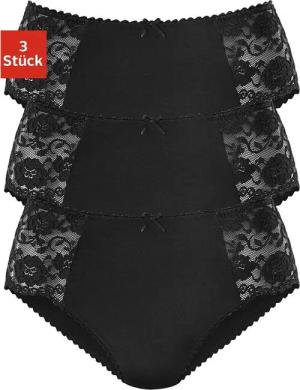 PETITE FLEUR Hüftslip Damen schwarz Gr.40/42