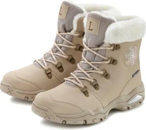 LASCANA Winterstiefelette Damen beige Gr.39