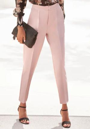 LASCANA Bügelfaltenhose Damen mauve Gr.38