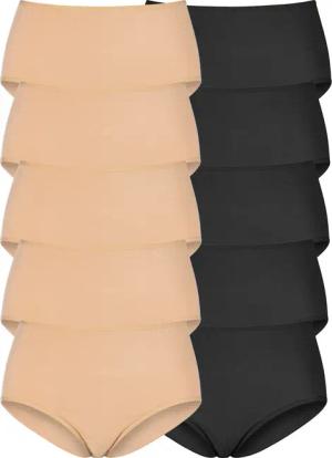 PETITE FLEUR Taillenslip Damen beige, schwarz Gr.48/50