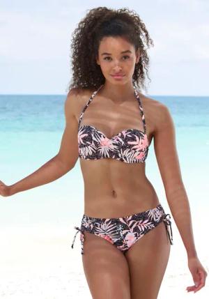 BUFFALO Bikini-Hose Damen braun-apricot Gr.44