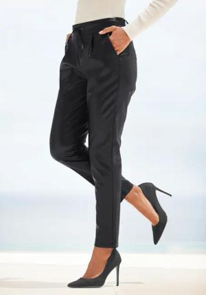 LASCANA Schlupfhose Damen schwarz Gr.36