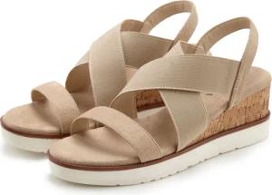 LASCANA Sandalette Damen beige Gr.39