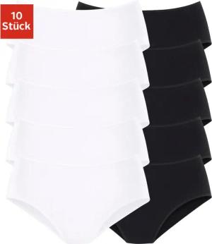 PETITE FLEUR Hüftslip Damen weiß, schwarz Gr.48/50