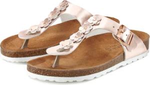 LASCANA Zehentrenner Damen roségoldfarben Gr.39