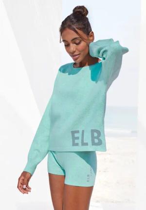 ELBSAND Strickpullover Damen Türkis Gr.36/38