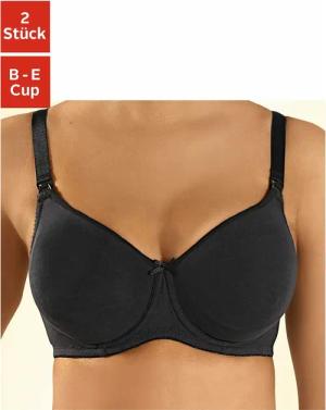 PETITE FLEUR Still-BH Damen schwarz+weiß Gr.85B